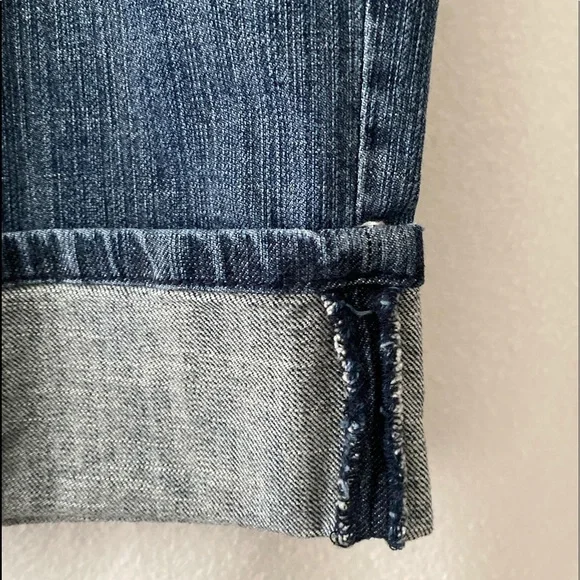 Chico’s Platinum Size 2 Denim Crop Jeans - Picture 9 of 16
